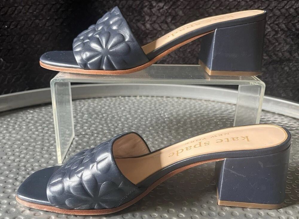 Women's Kate Spade Blue Sandal Heel Size 9.5B